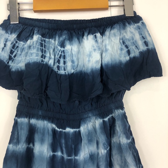 American Eagle Tie Dye Romper Shorts Sz XS - Picture 8 of 9